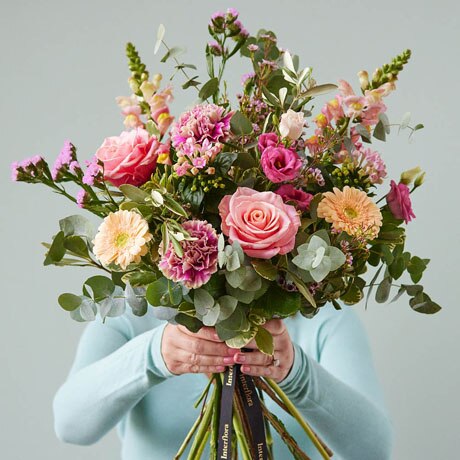 Sumptuous Mother's Day Pastel Bouquet Flower Arrangement